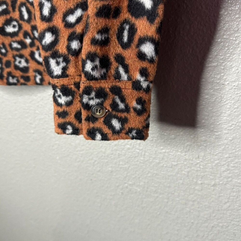 Simply Southern Leopard Jacket Shacket Button up … - image 9